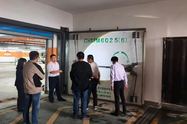 苏州市人防质监站赴张家港市开展人防工程建设服务质量回访工作